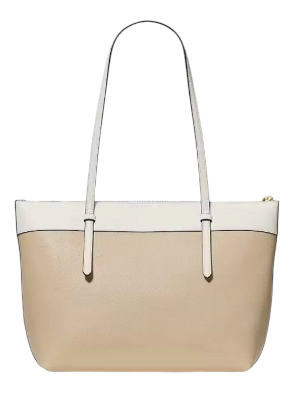 kate spade NEW All Day Tote in Milk Glass | Leather with Color Block MSRP $399 - Picture 4 of 16